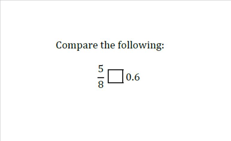 Quiz: Skill #51- Compare And Order Rational Numbers - Quiz